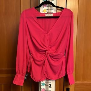 Hot Pink Blouse